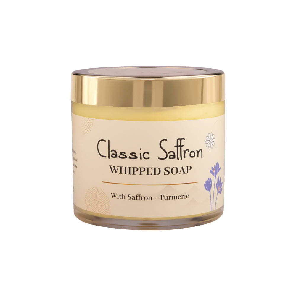 Classic Saffron Whipped Soap