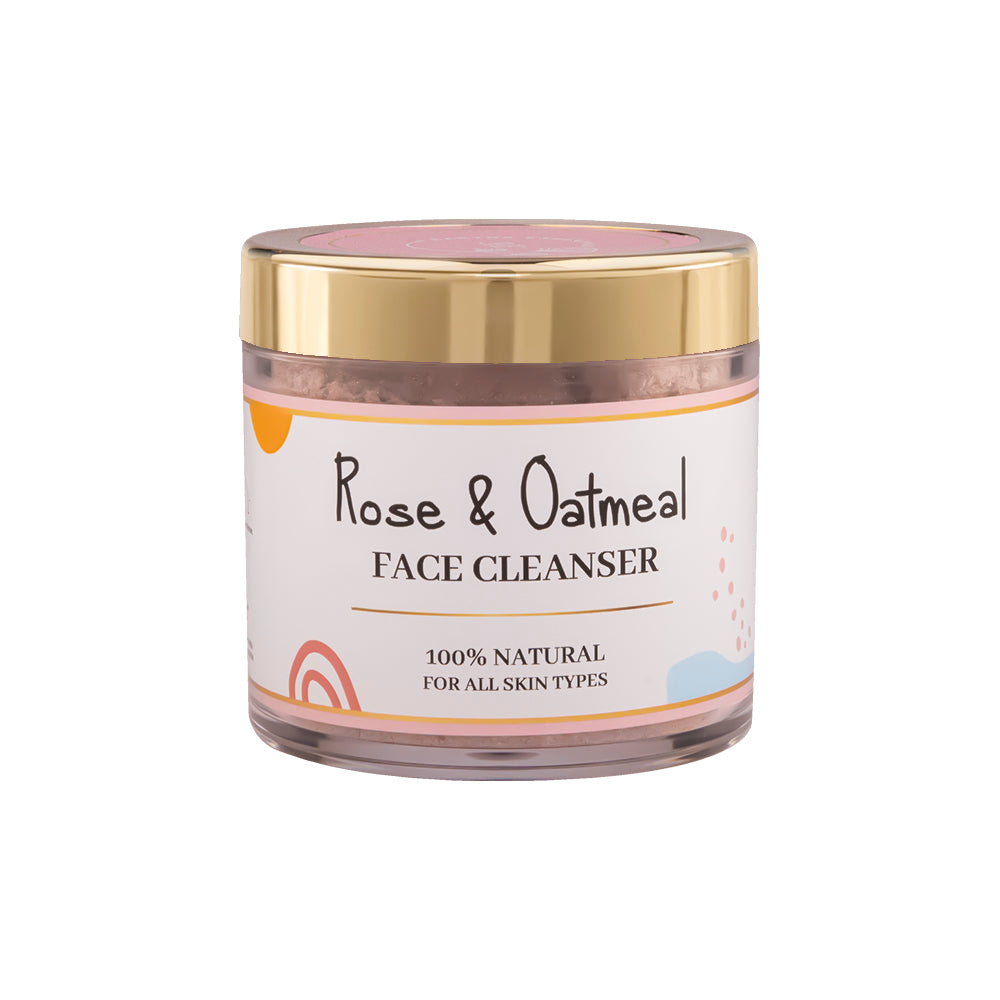 Rose & Oatmeal Face Cleanser