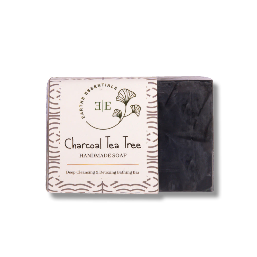 Charcoal Tea Tree Handmade Soap