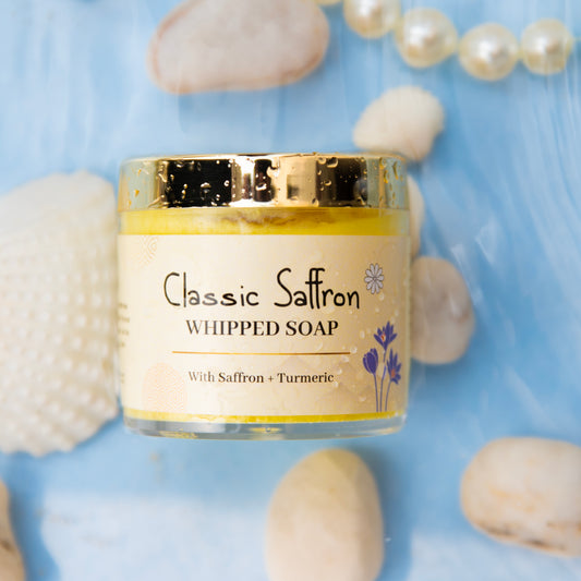 Classic Saffron Whipped Soap