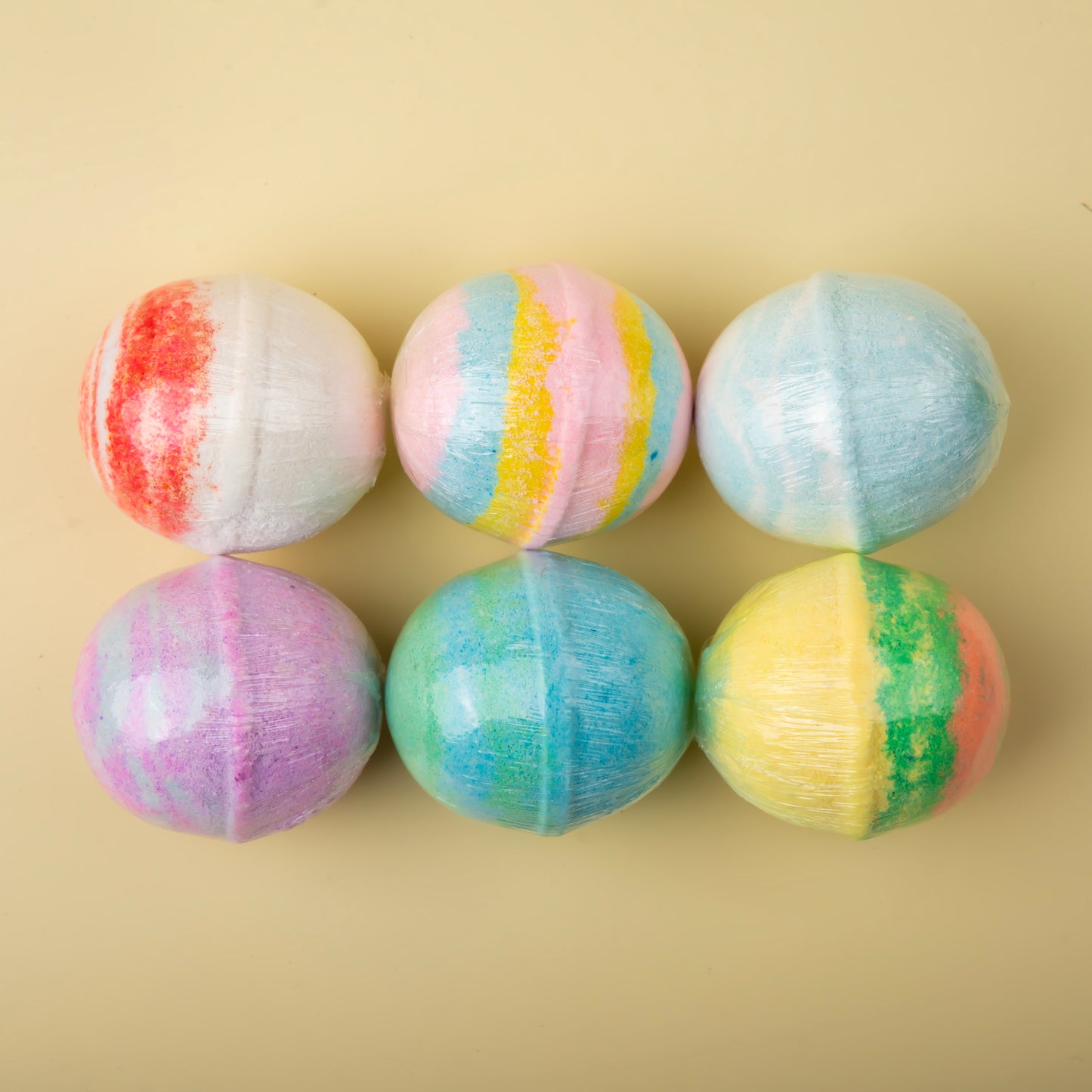 Bath Bombs ( Set of 6 Assorted Flavours)