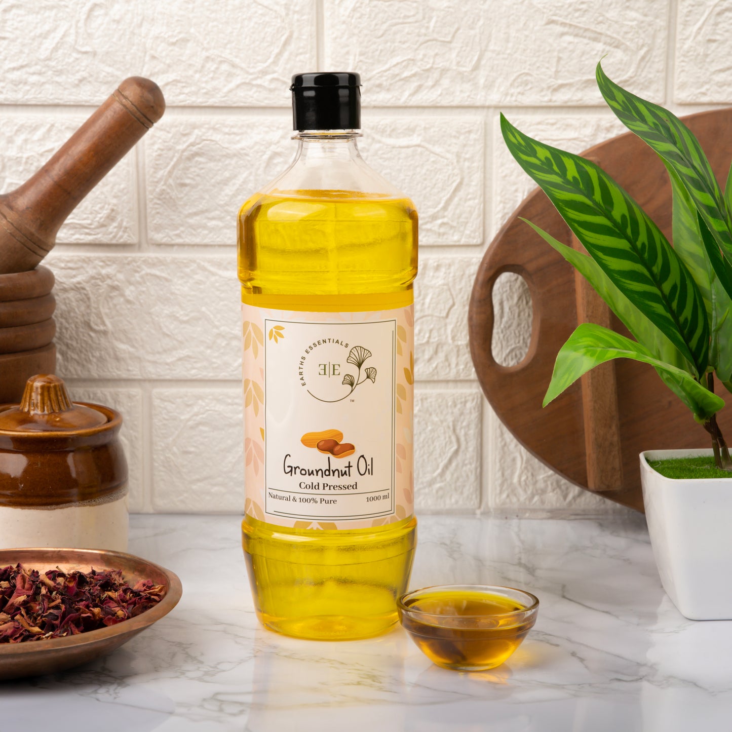 Cold Pressed Groundnut Oil