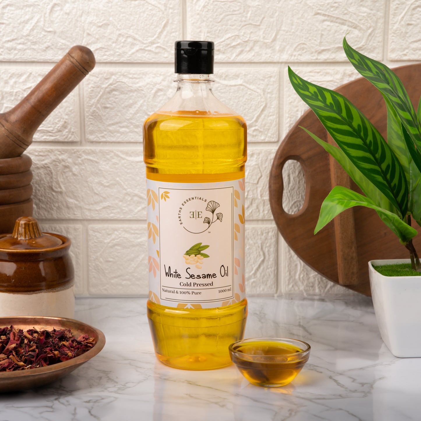 Cold Pressed White Sesame Oil