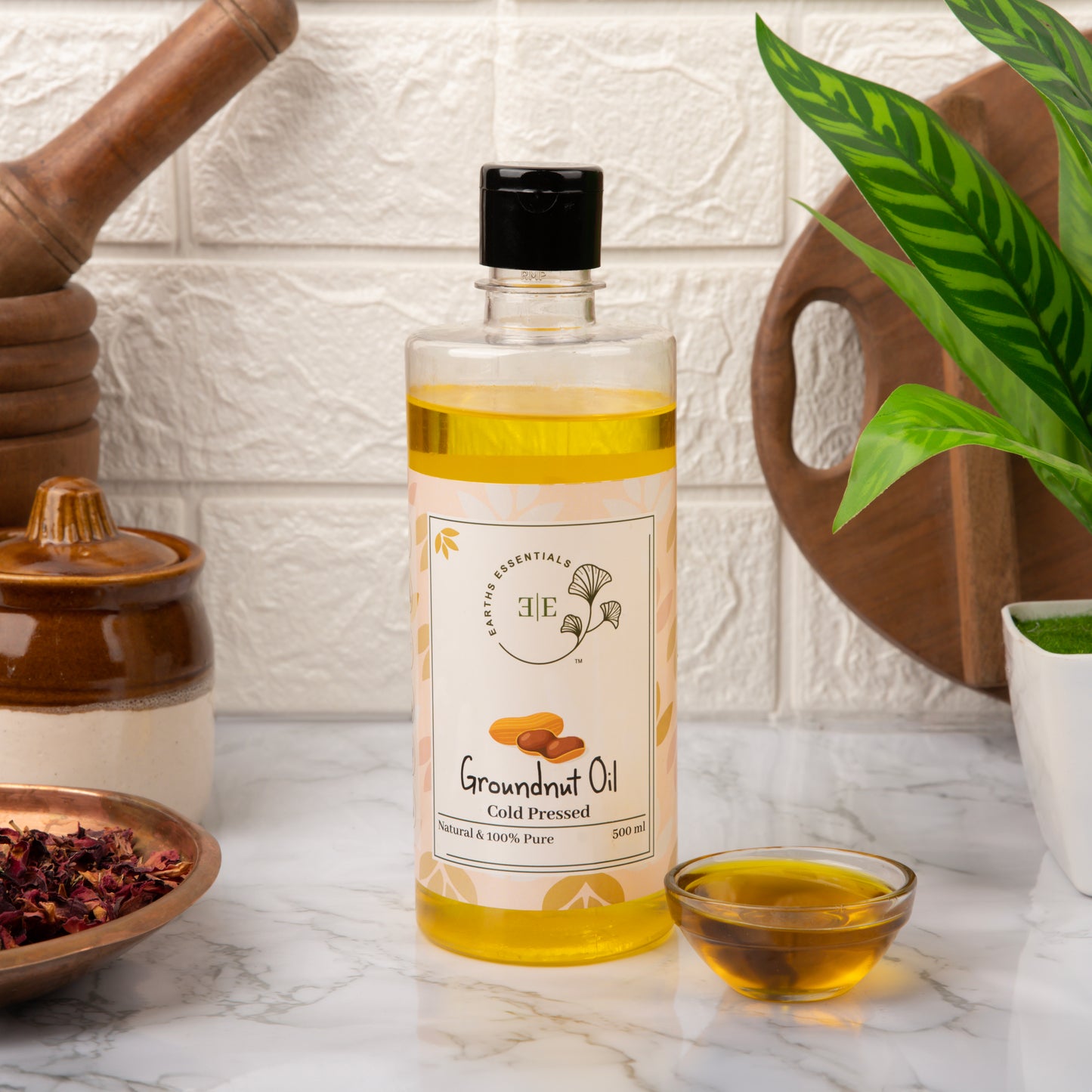 Cold Pressed Groundnut Oil