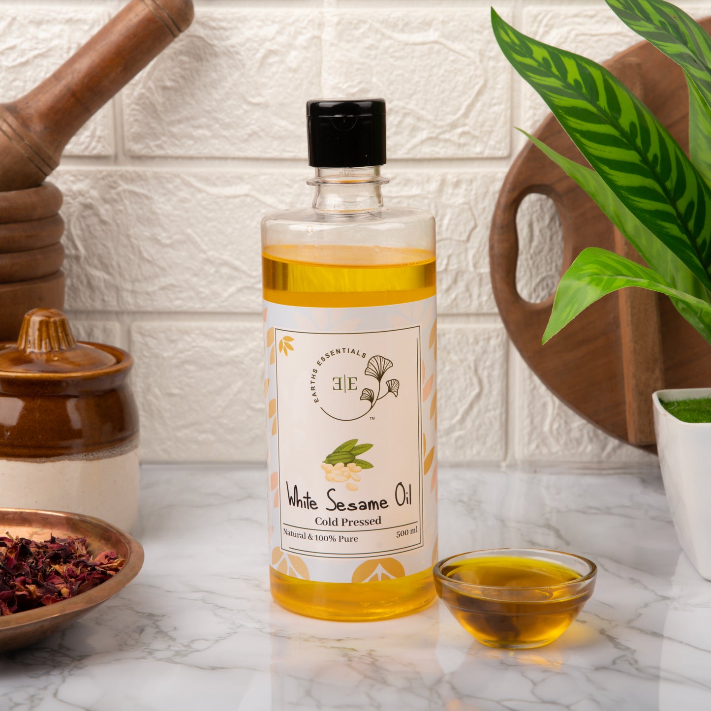 Cold Pressed White Sesame Oil