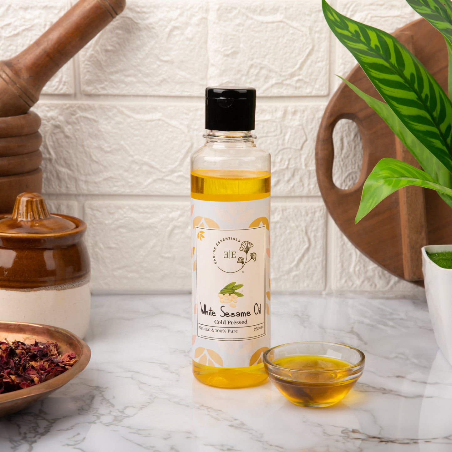 Cold Pressed White Sesame Oil