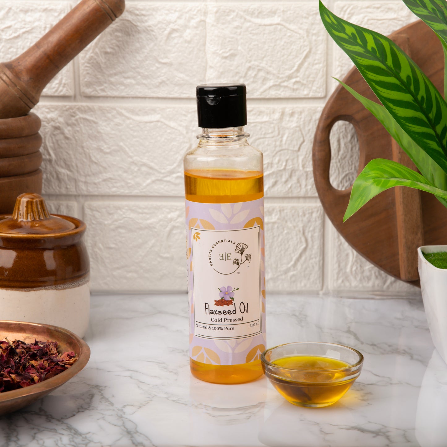 Cold Pressed Flaxseed Oil