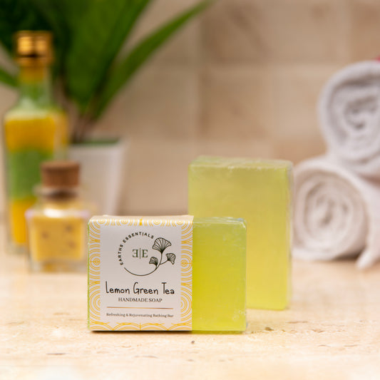 Lemon Green Tea Handmade Soap