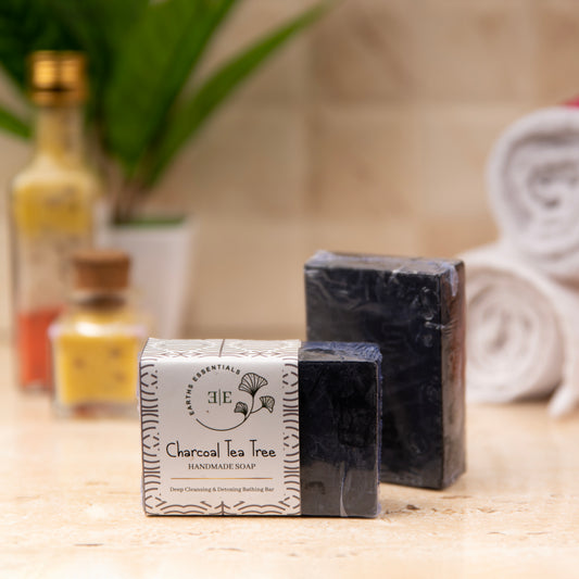 Charcoal Tea Tree Handmade Soap